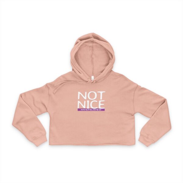 Not Nice Cropped Hoodie - Image 2