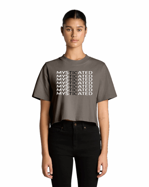 Patterned Crop Tee
