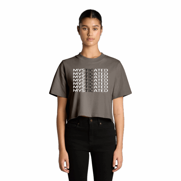 Patterned Crop Tee